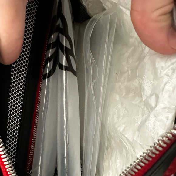 MCM Bag in Red & White Visetos NWOT - Picture 2 of 16